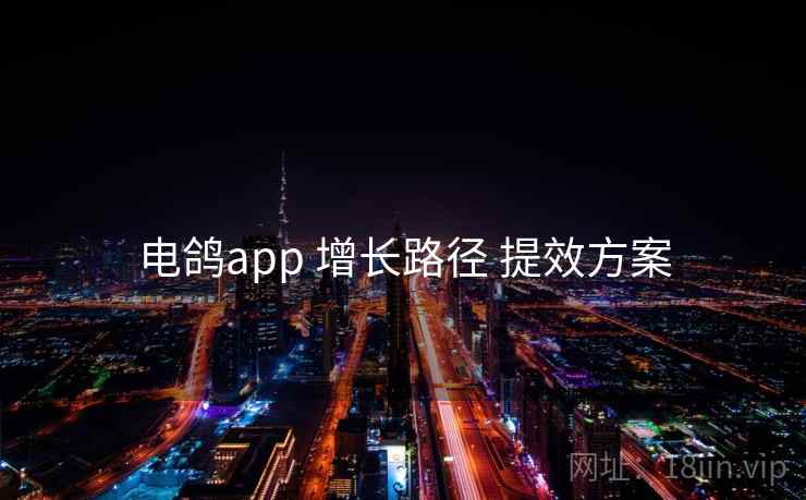 电鸽app 增长路径 提效方案  第1张