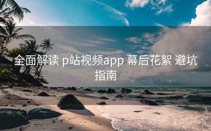 全面解读 p站视频app 幕后花絮 避坑指南